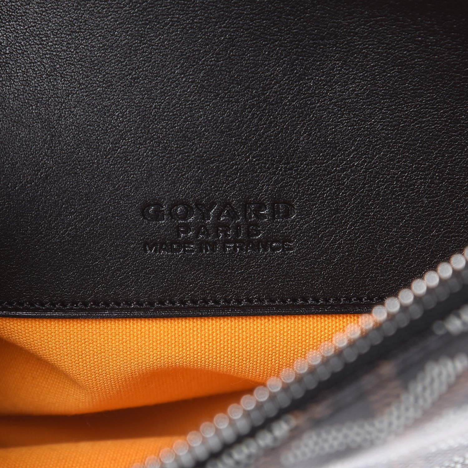 Goyard Goyardine Senat Pochette PM Black Gold 6 of 7