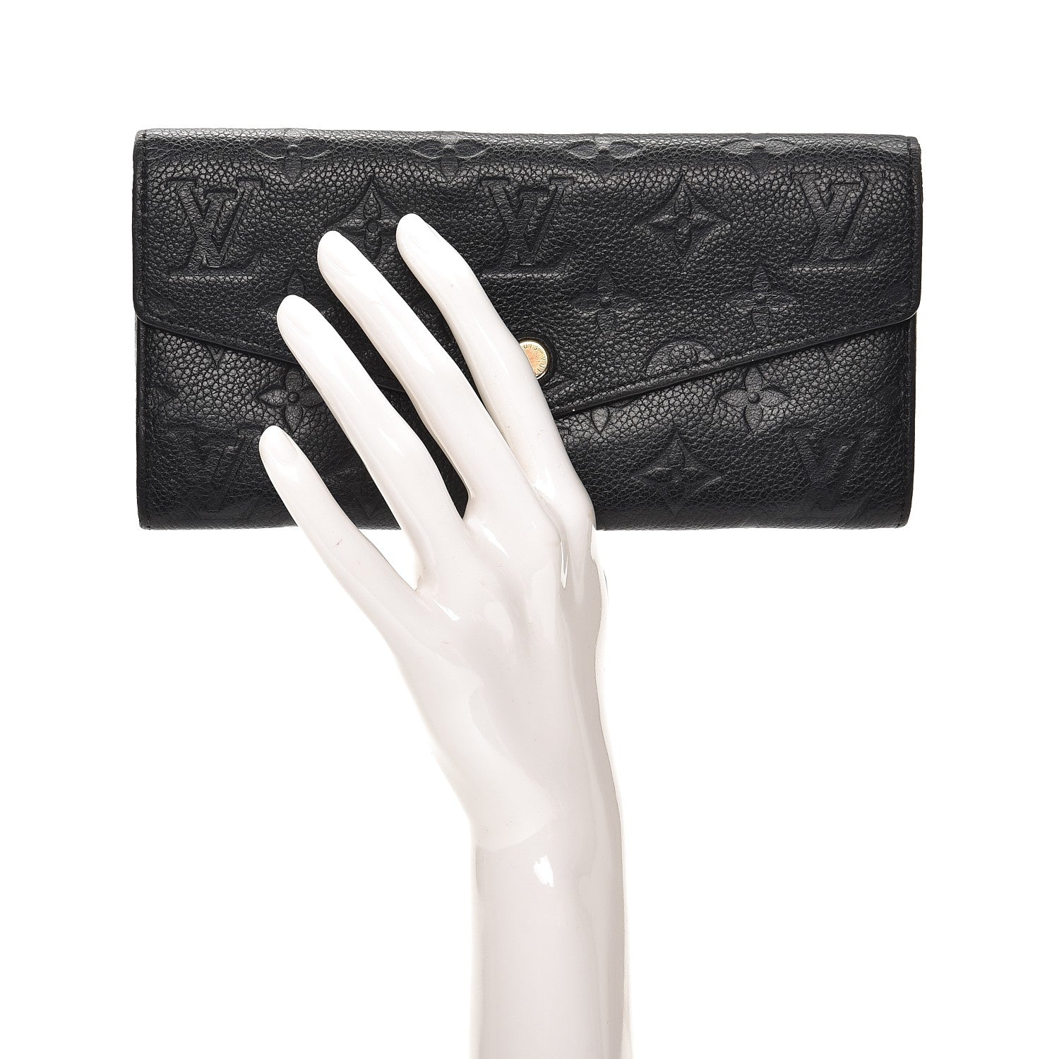 Louis Vuitton Empreinte Curieuse Wallet Black 2 of 6
