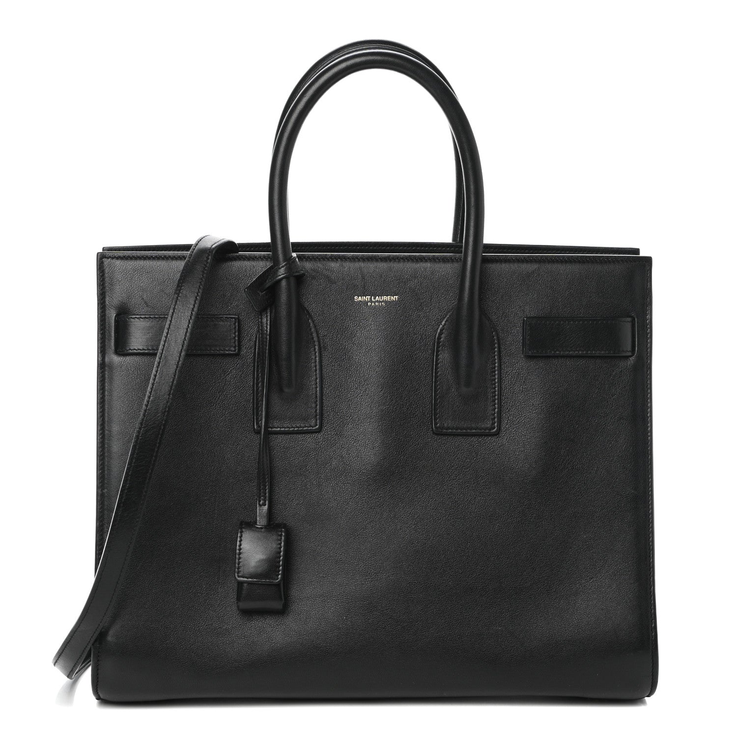 Saint Laurent Calfskin Small Sac De Jour Black 1 of 12
