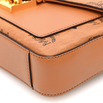 MCM Visetos Small Millie Crossbody Belt Bag Cognac 9 of 9