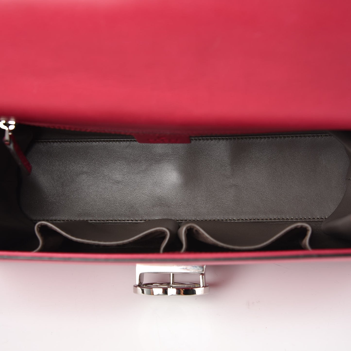 Moon Calfskin Medium Interlocking G Shoulder Bag Petunia