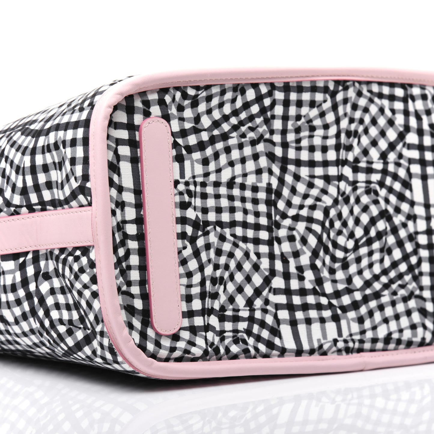 Visetos Medium Liz Reversible Shopper Tote White Powder Pink