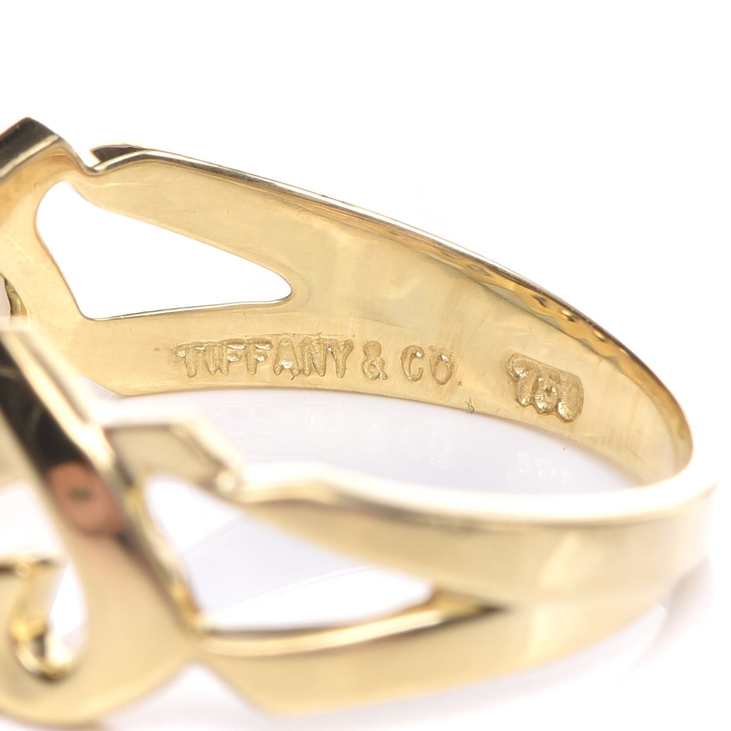 18K Yellow Gold Paloma Picasso Loving Heart Ring 52 6