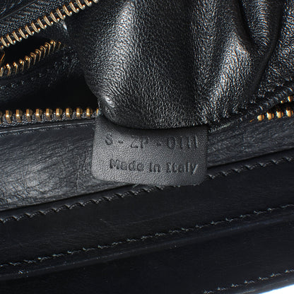 Celine Smooth Calfskin Shrunken Lambskin Micro Tri-Color Luggage Black 8 of 8
