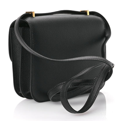 Hermes Epsom Constance 18 Black 3 of 10