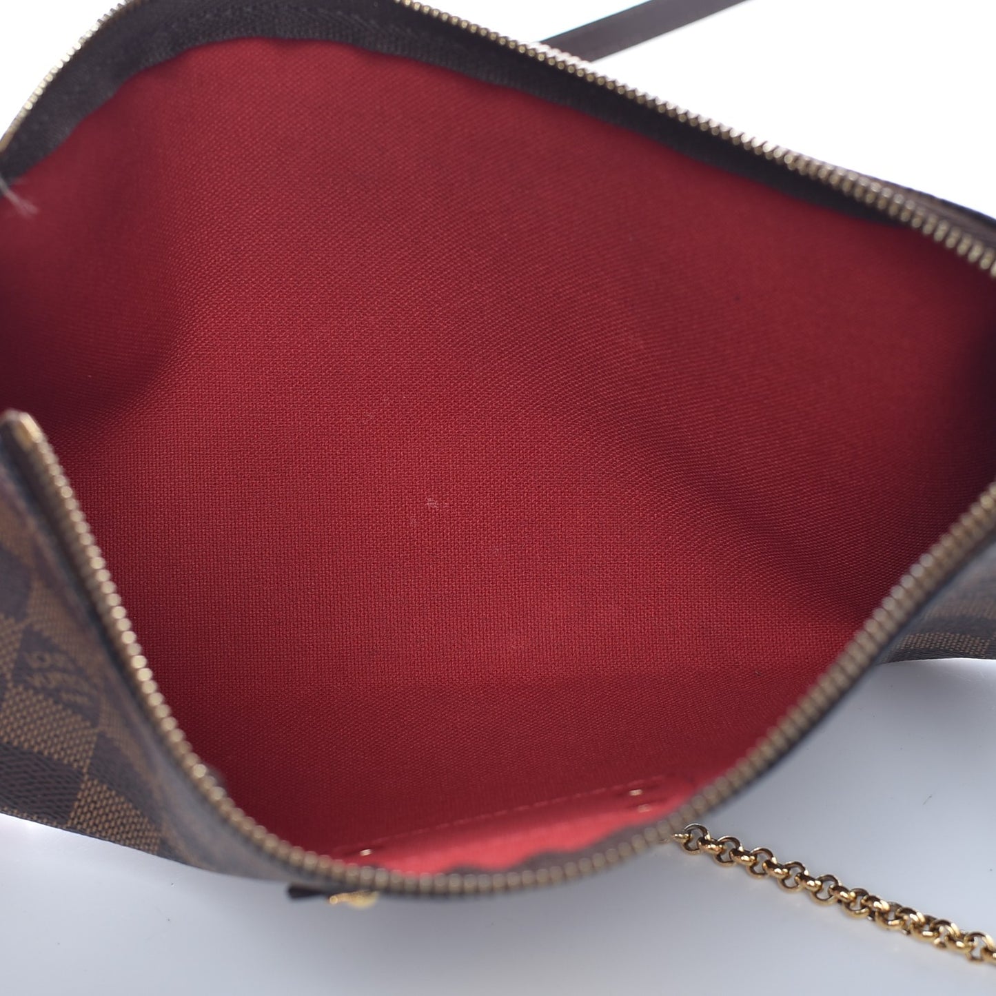 Damier Ebene Eva Clutch