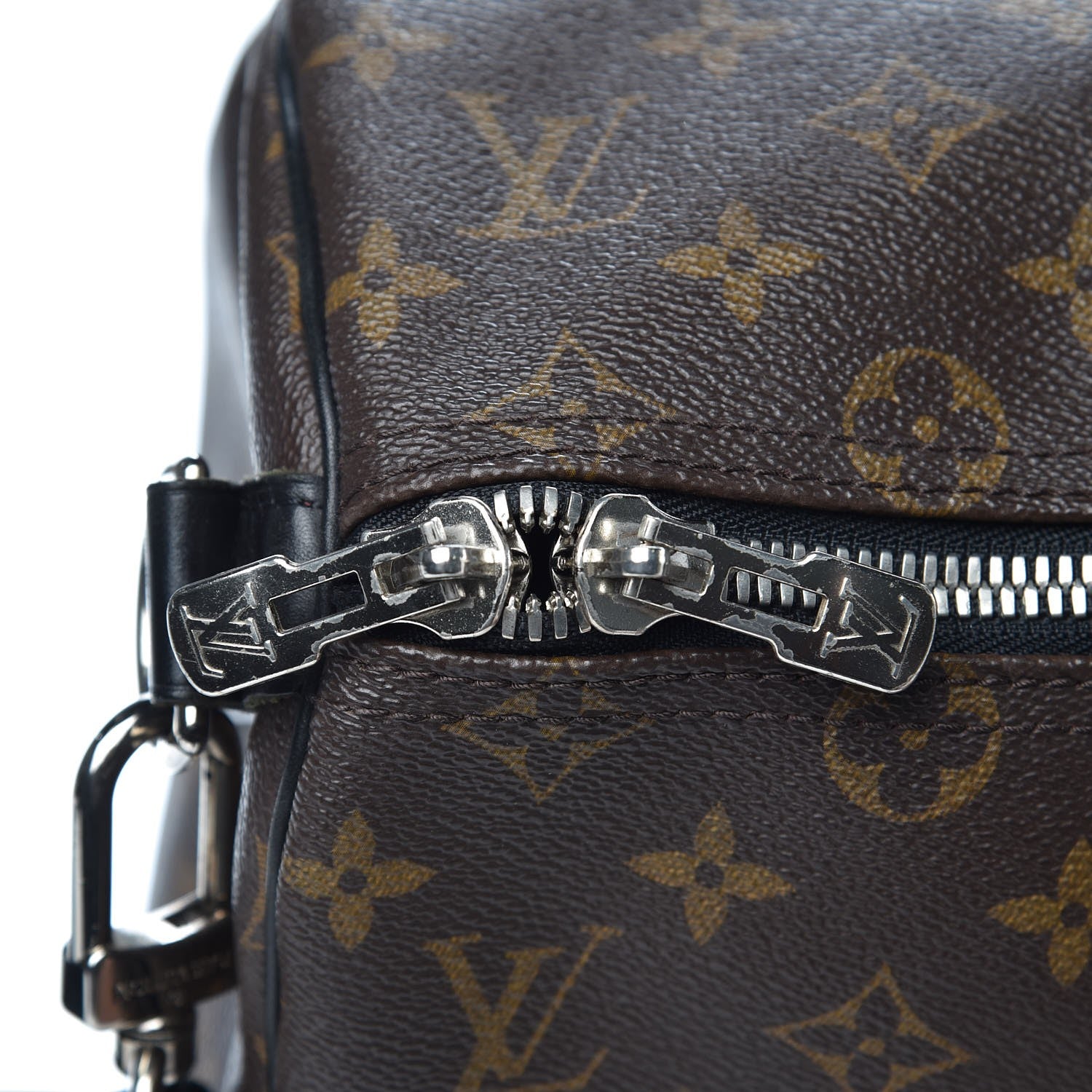 Louis Vuitton Monogram Macassar Keepall Bandouliere 45 14 of 15