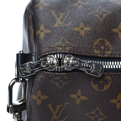 Louis Vuitton Monogram Macassar Keepall Bandouliere 45 14 of 15