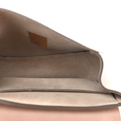Chloe Grained Lambskin Mini Drew Shoulder Bag Cement Pink 5 of 11
