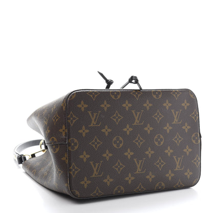 Louis Vuitton Monogram Neonoe MM Black 4 of 9