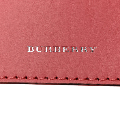 Burberry Supple Calfskin Medium Bucket Coral Pink 10 of 17
