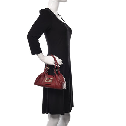 Fendi Nappa Elefante Mini Sporty Rosso Scuro 2 of 10