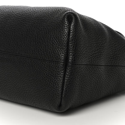 Burberry London Grainy Calfskin Medium Baynard Tote Black 11 of 14