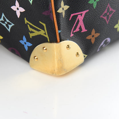 Louis Vuitton Monogram Multicolor Speedy 30 Black 11 of 20