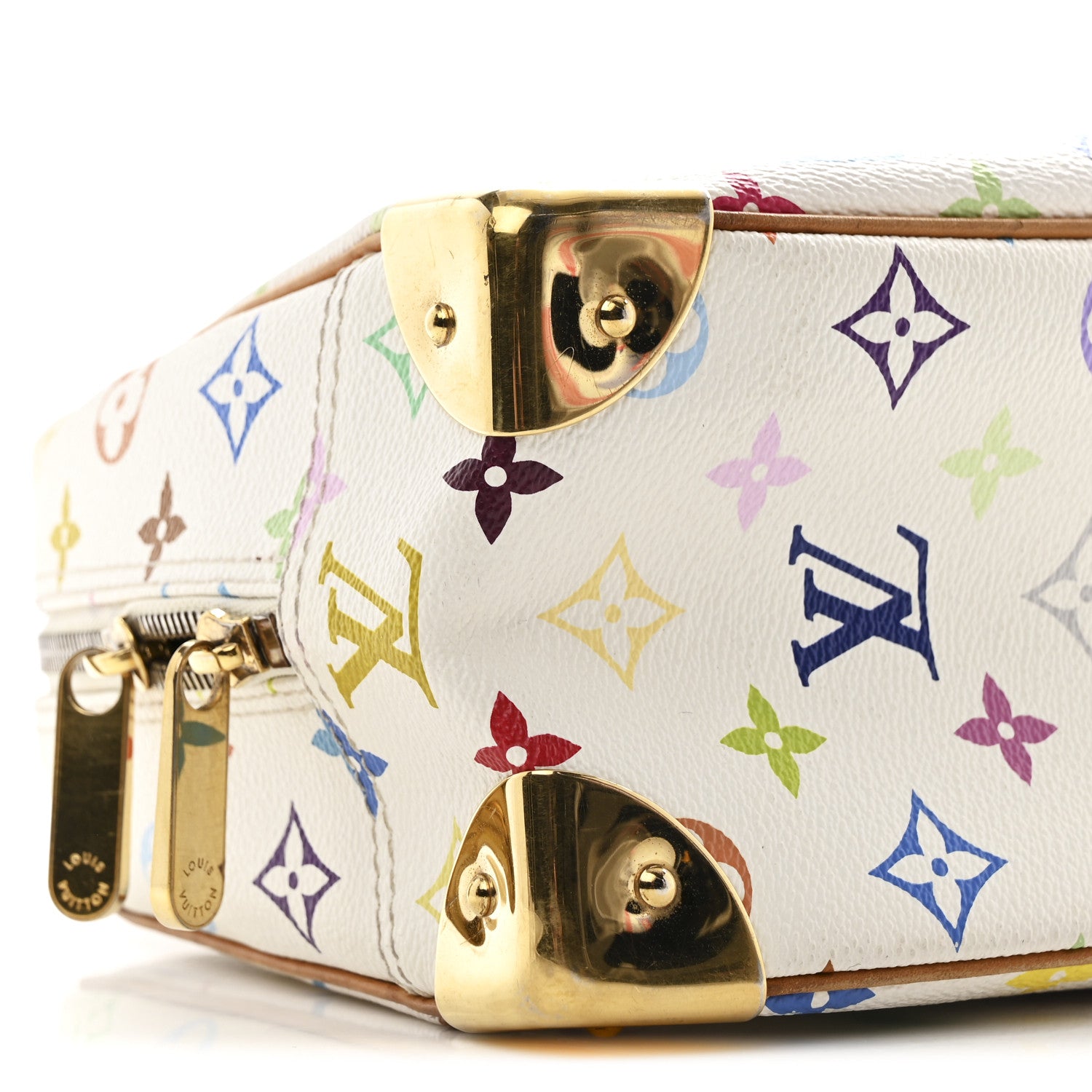 Louis Vuitton Monogram Multicolor Trouville White 8 of 9