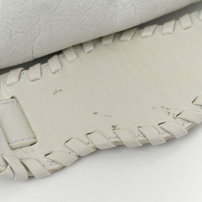 Balenciaga Agneau Arena Neo Cagole City Handbag Optic White 13 of 14