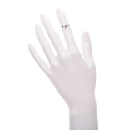 Tiffany Platinum Sapphire Swing Dangle Ring 44 3 2 of 6
