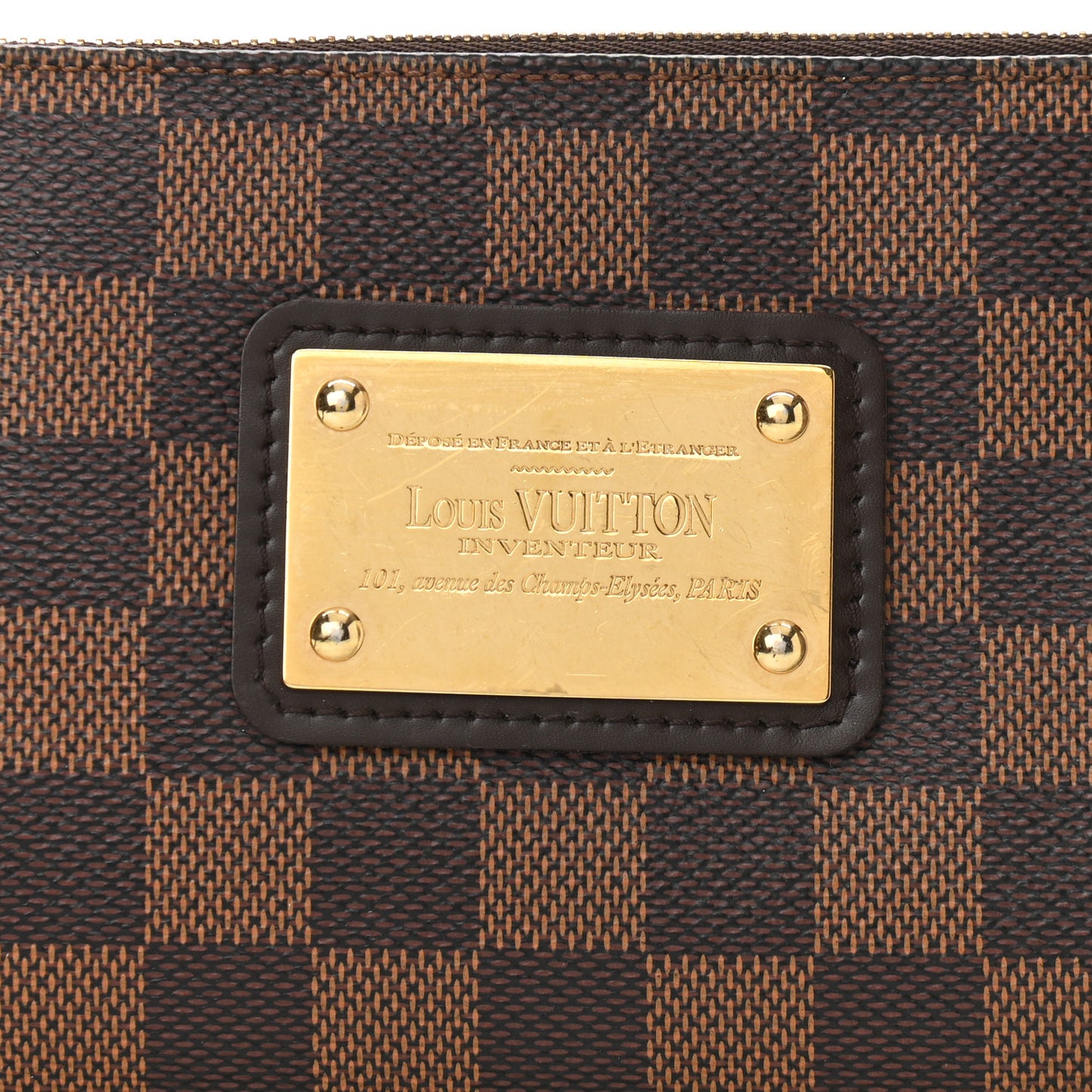 Damier Ebene Eva Clutch