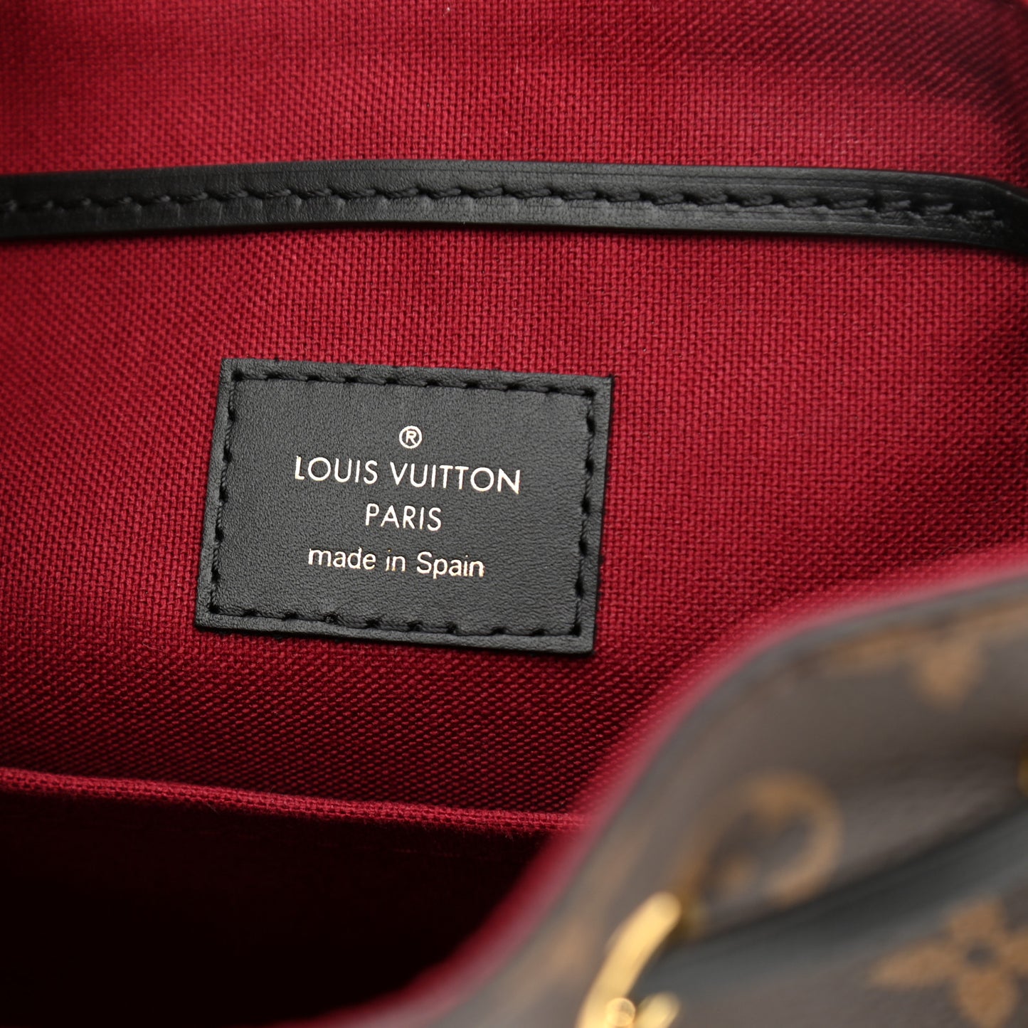 Monogram BB Montsouris NM Backpack Black