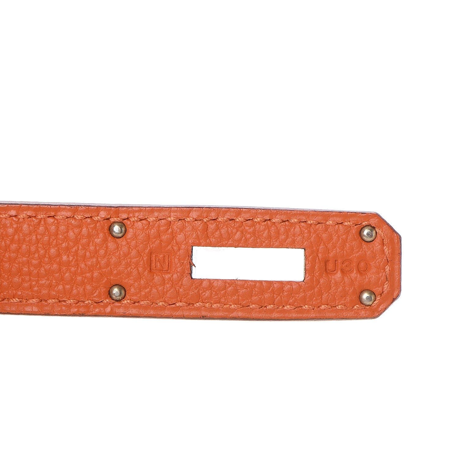 Hermes Togo Birkin 30 Orange 15 of 31
