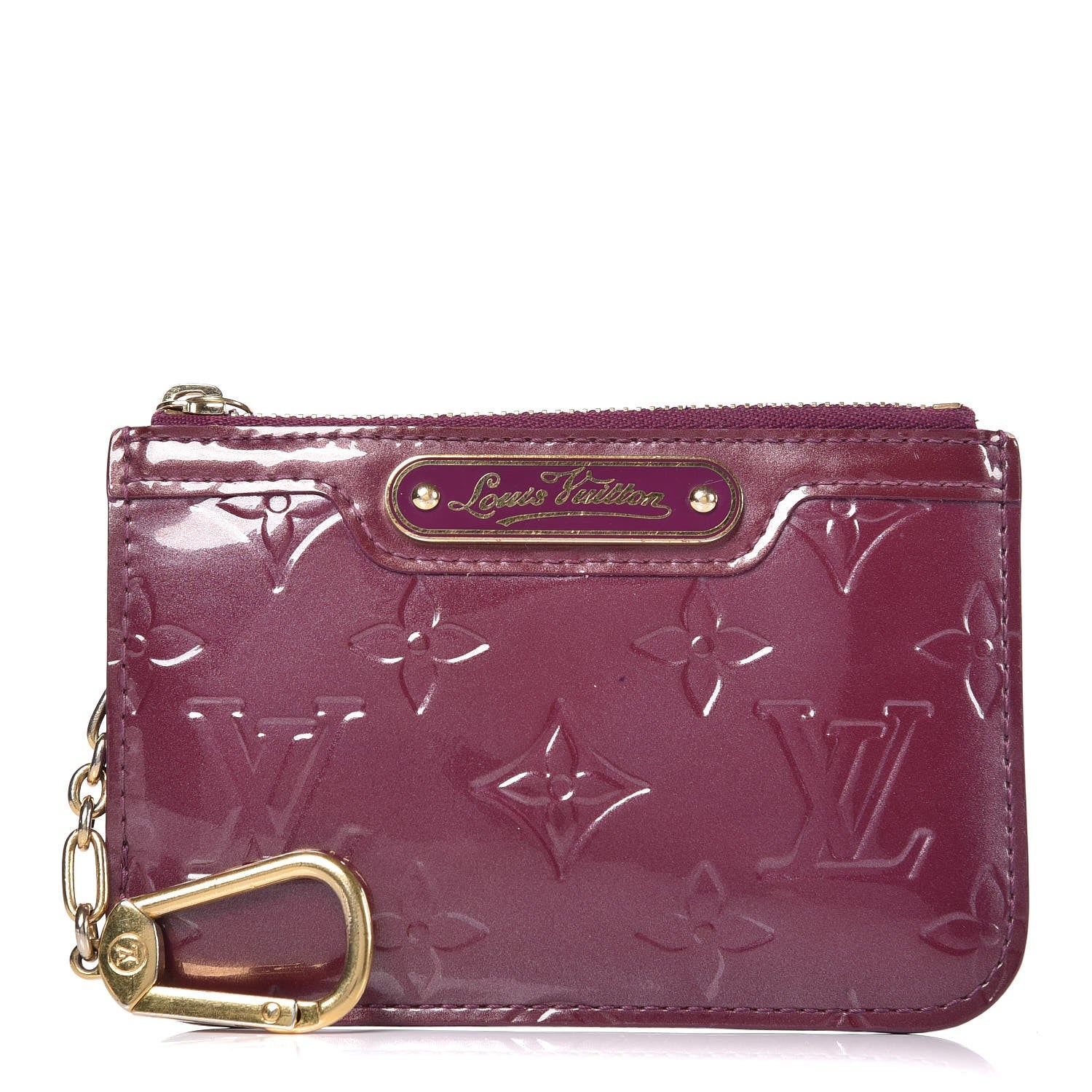 Louis Vuitton Vernis Key Pouch Violet 1 of 6