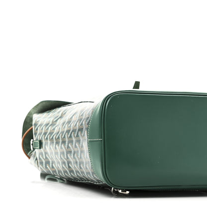 Goyard Goyardine Calfskin Alpin MM Backpack Green 8 of 9