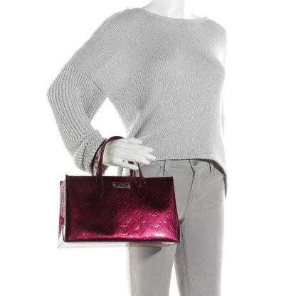 Louis Vuitton Vernis Wilshire PM Rouge Fauviste 2 of 7
