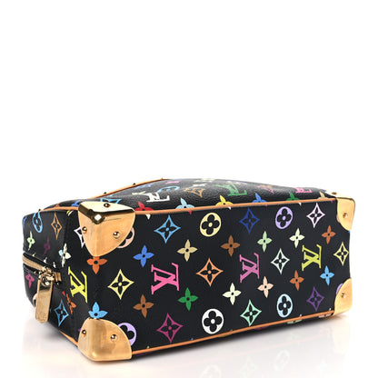 Louis Vuitton Monogram Multicolor Trouville Black 4 of 9