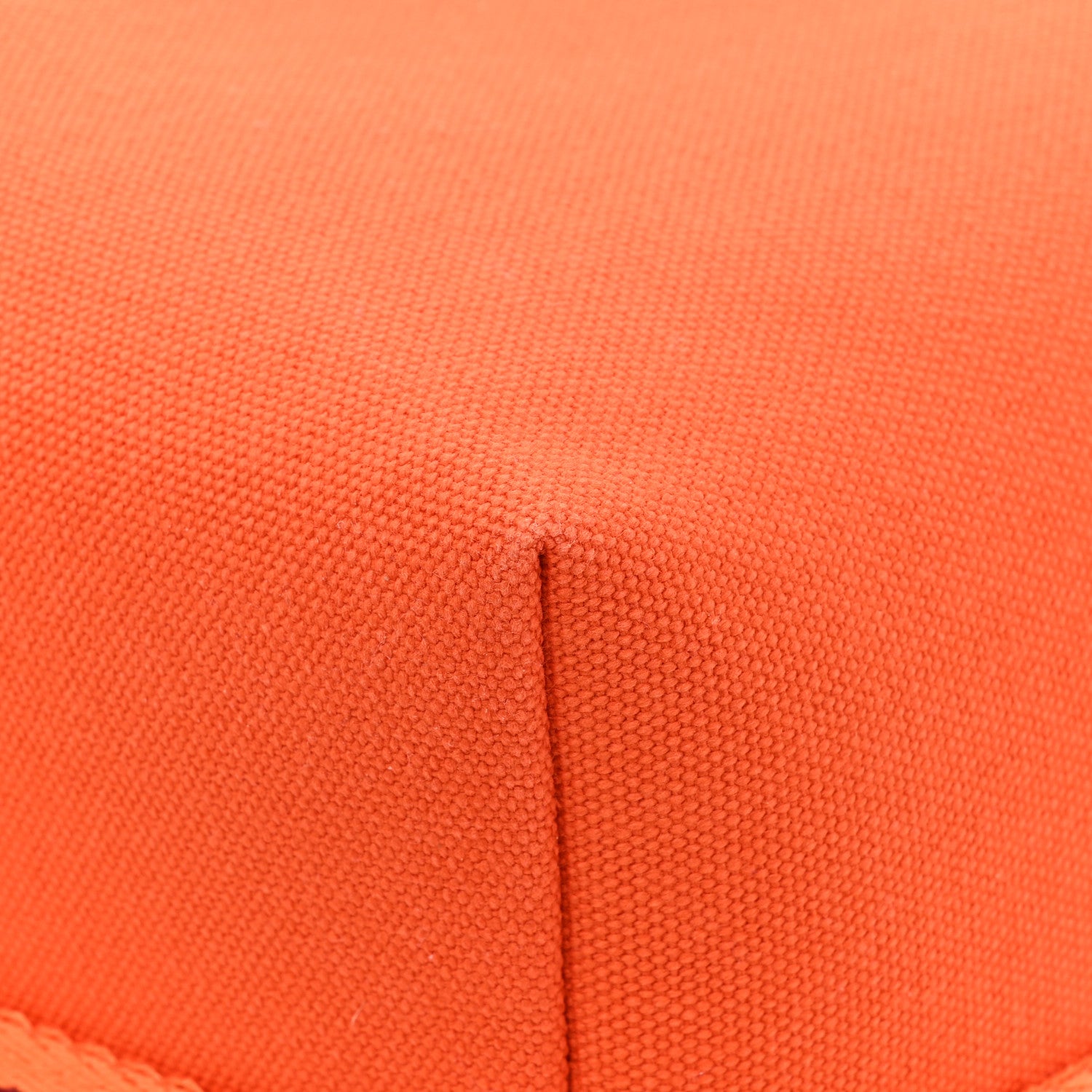 Hermes Canvas Large Bride-A-Brac Pouch Orange Feu Burgundy 10 of 13