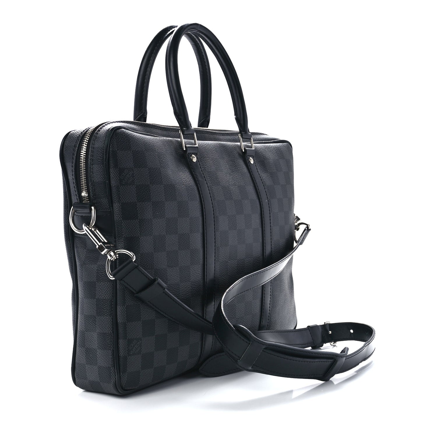 Damier Graphite Porte Documents Voyage PM