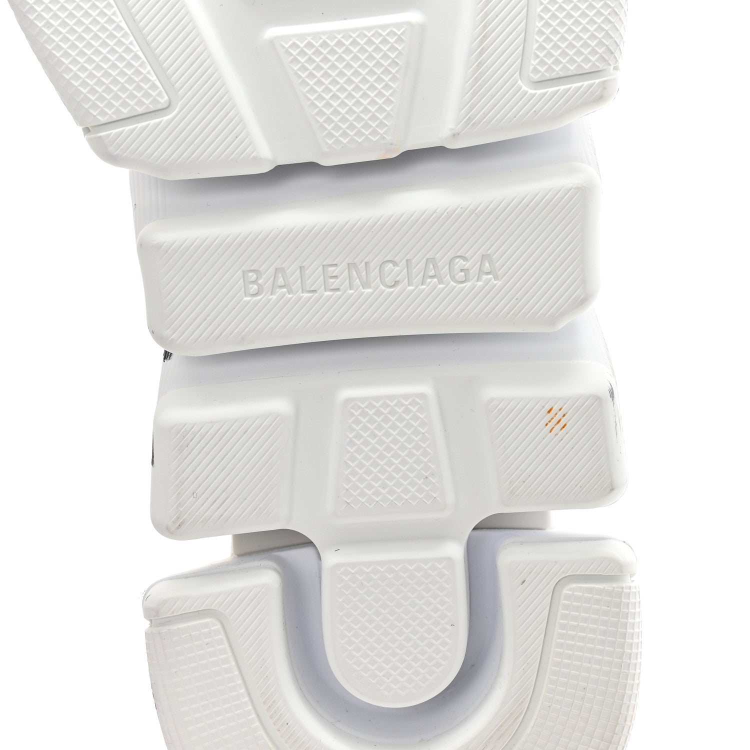 Balenciaga Technical 3D Recycled Knit Grafitti Womens Speed 2.0 Sneakers 37 White 7 of 10