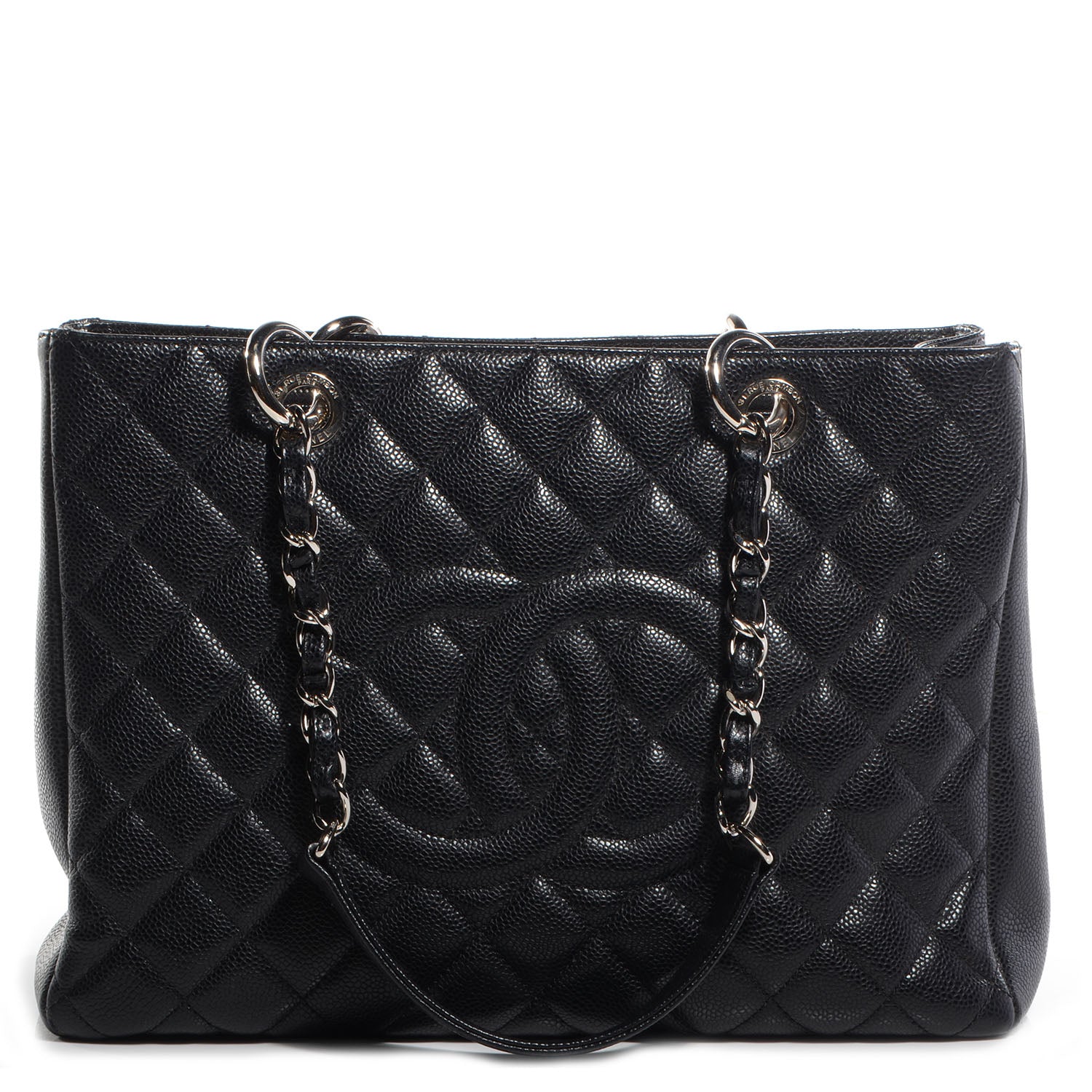 Chanel Caviar Grand Shopping Tote GST Black 1 of 7
