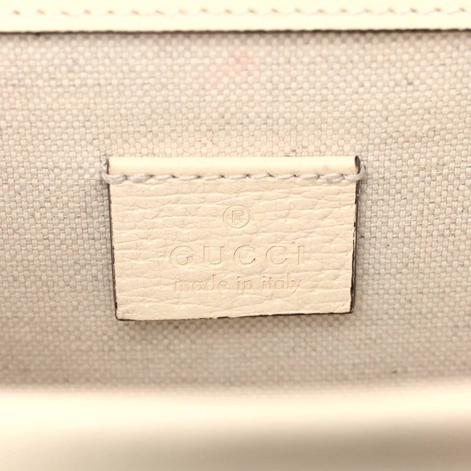 Gucci Textured Calfskin Crystal Mini Dionysus Shoulder Bag Mystic White 6 of 16