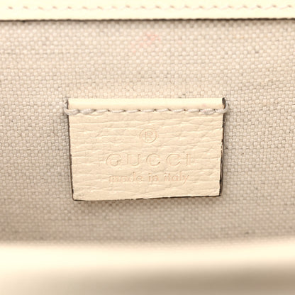 Gucci Textured Calfskin Crystal Mini Dionysus Shoulder Bag Mystic White 6 of 16