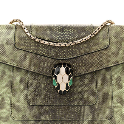 Bulgari Karung Serpenti Forever Crossbody Mint 7 of 10