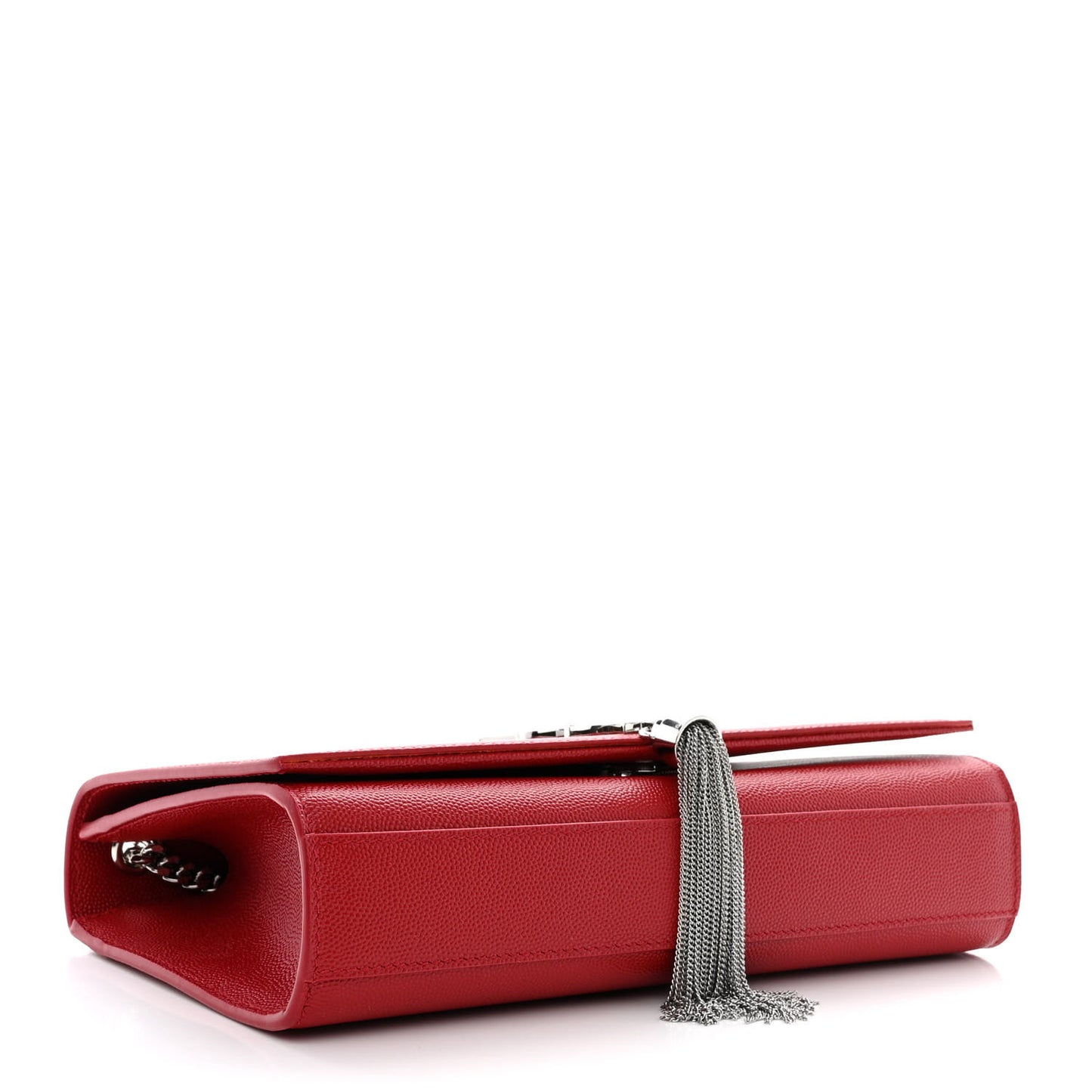 Grain De Poudre Medium Classic Monogram Kate Tassel Satchel Rouge Eros