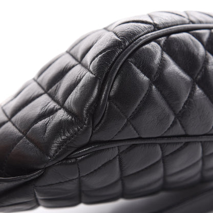 Chanel Calfskin Quilted Waist Bag Black 9 of 12
