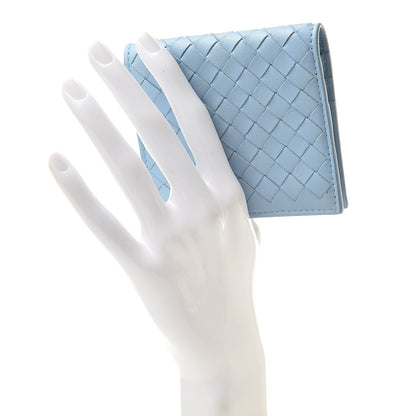 Bottega Veneta Nappa Intrecciato Card Holder Light Blue 2 of 8