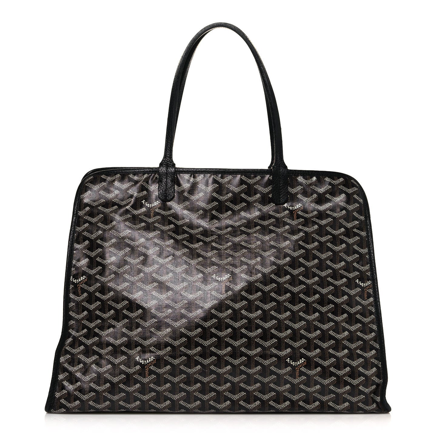 Goyardine Sac Hardy Pet Carrier PM Black