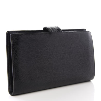 Chanel Caviar Timeless CC French Wallet Black 2 of 10
