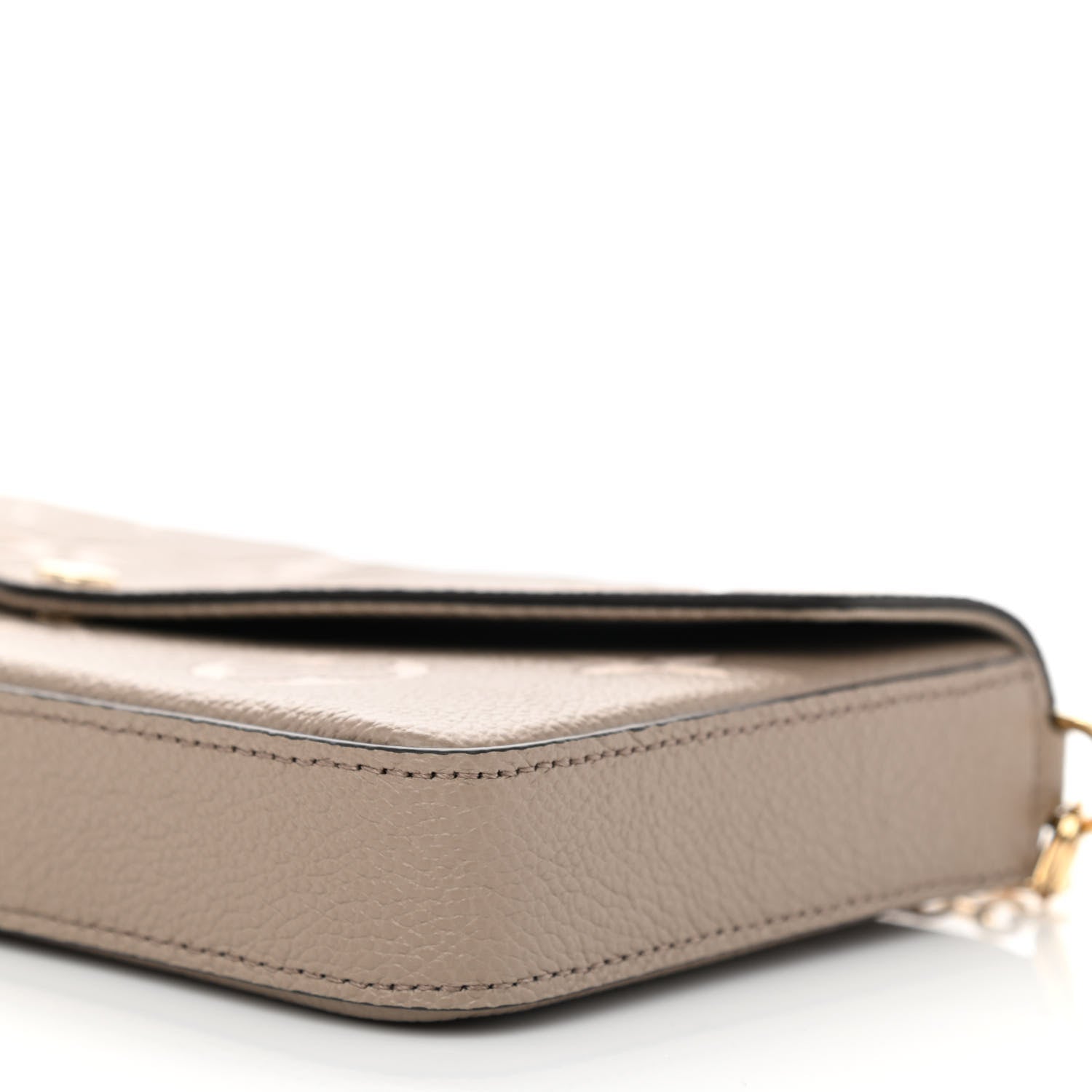 Louis Vuitton Empreinte Monogram Giant Felicie Pochette Tourterelle Creme 10 of 10
