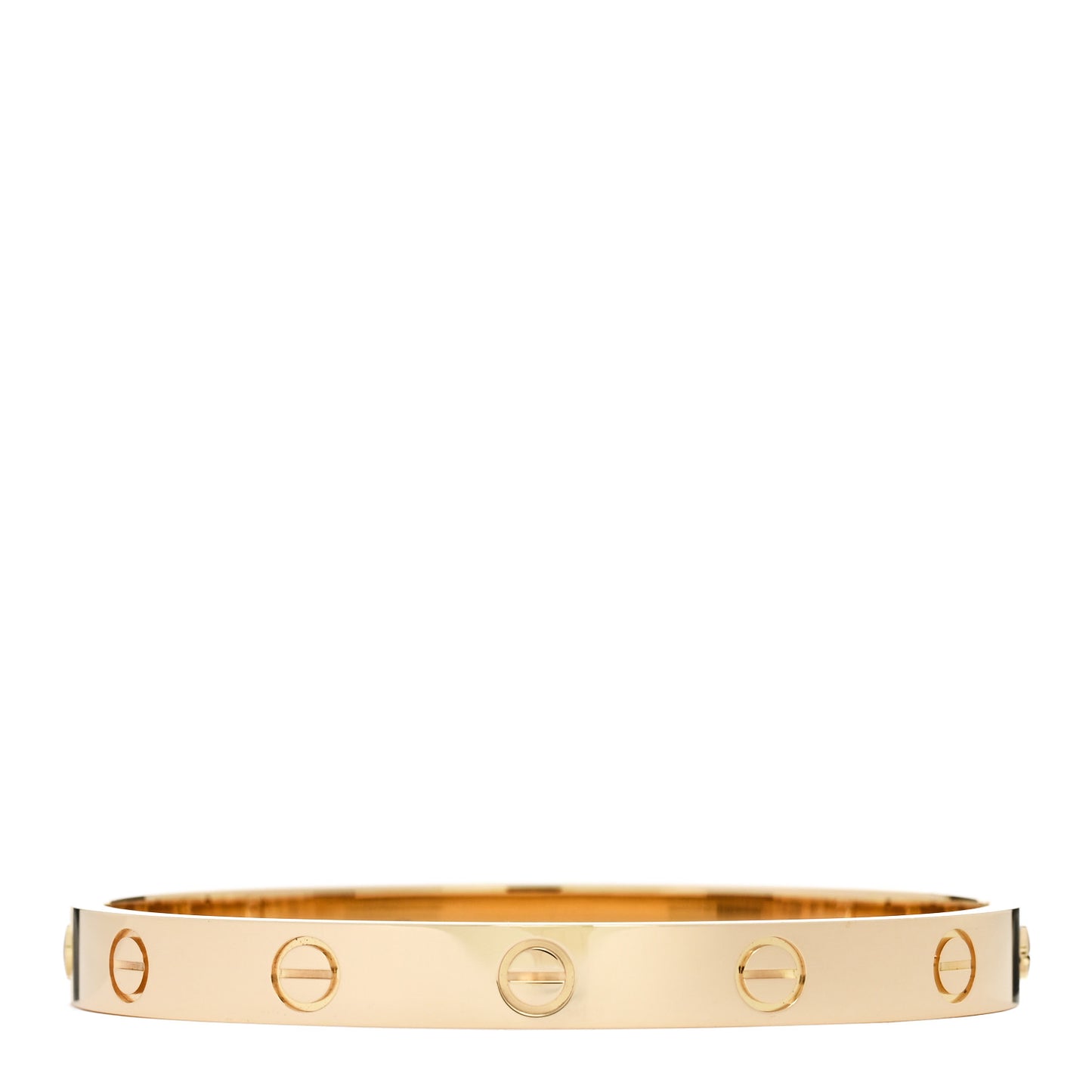 18K Yellow Gold LOVE Bracelet 16