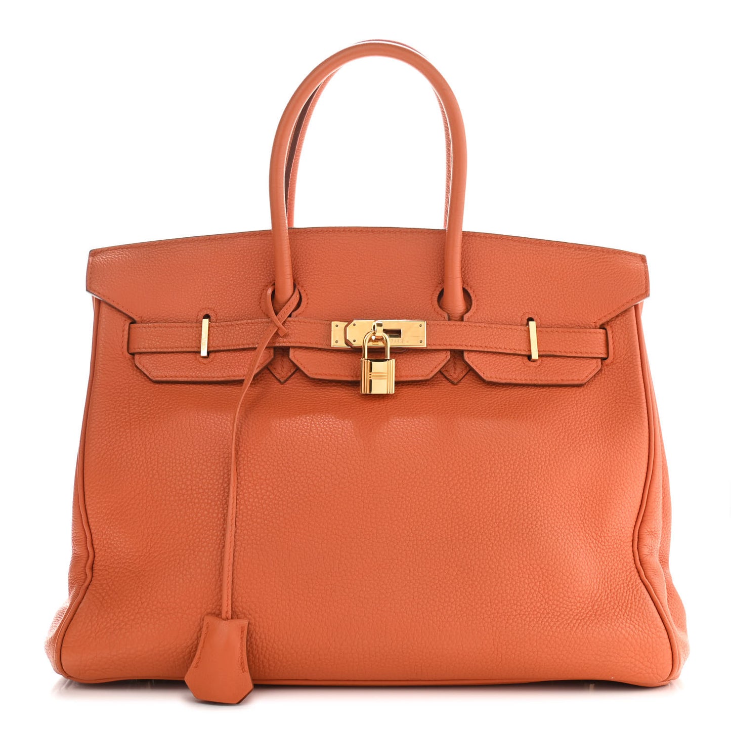 Togo Birkin 35 Orange