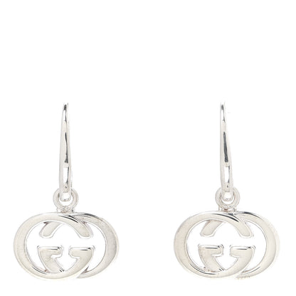 Gucci Sterling Silver Britt Drop Earrings 1 of 5