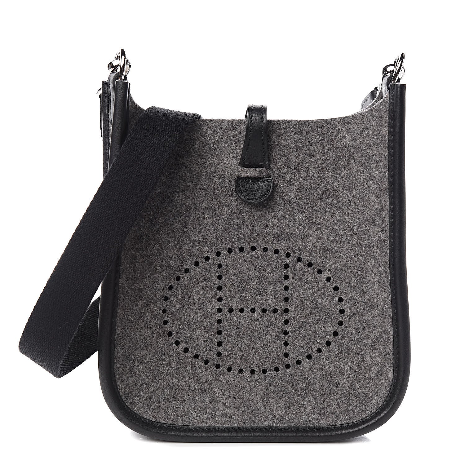 Hermes Feutre Swift Evelyne TPM Gris Moyen Black 1 of 11