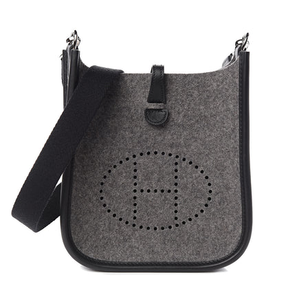 Hermes Feutre Swift Evelyne TPM Gris Moyen Black 1 of 11