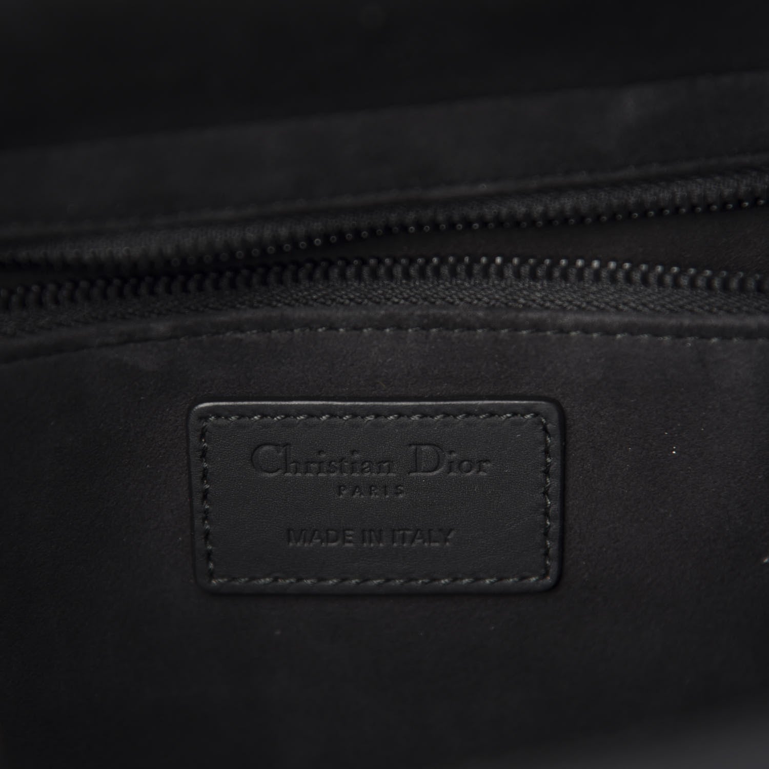 Christian Dior Ultra Matte Calfskin Cannage Large Lady Dior Black 8 of 10