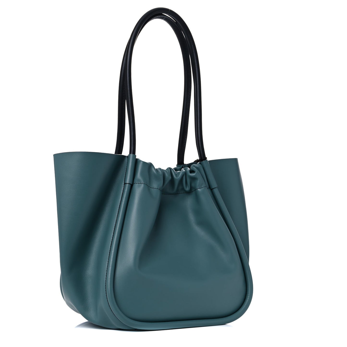 Calfskin Ruched Tote Orion