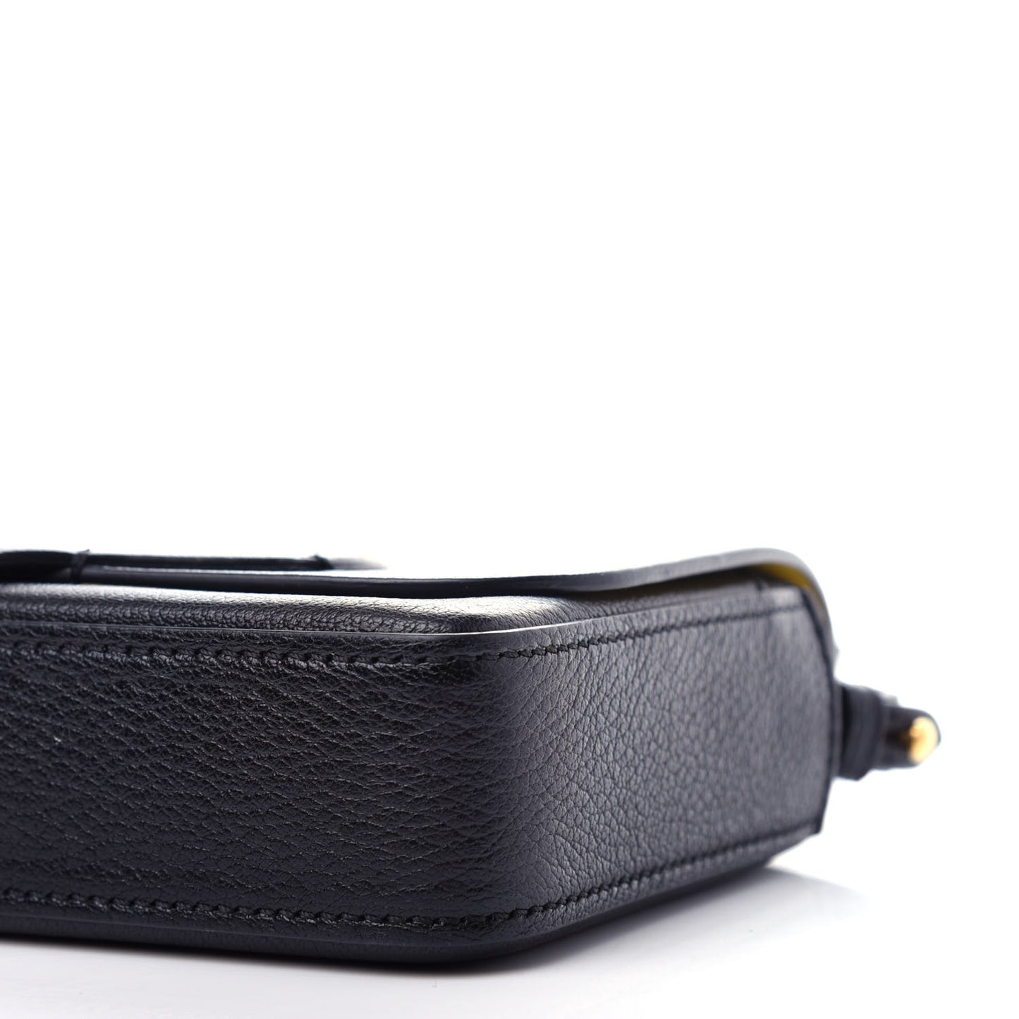 Goatskin Hampshire Crossbody Black