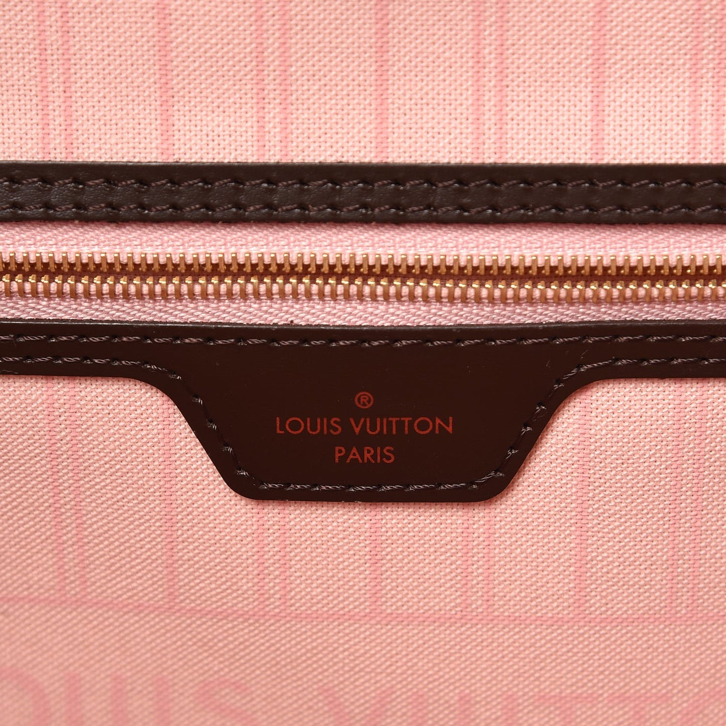 Damier Ebene Neo Neverfull MM Rose Ballerine